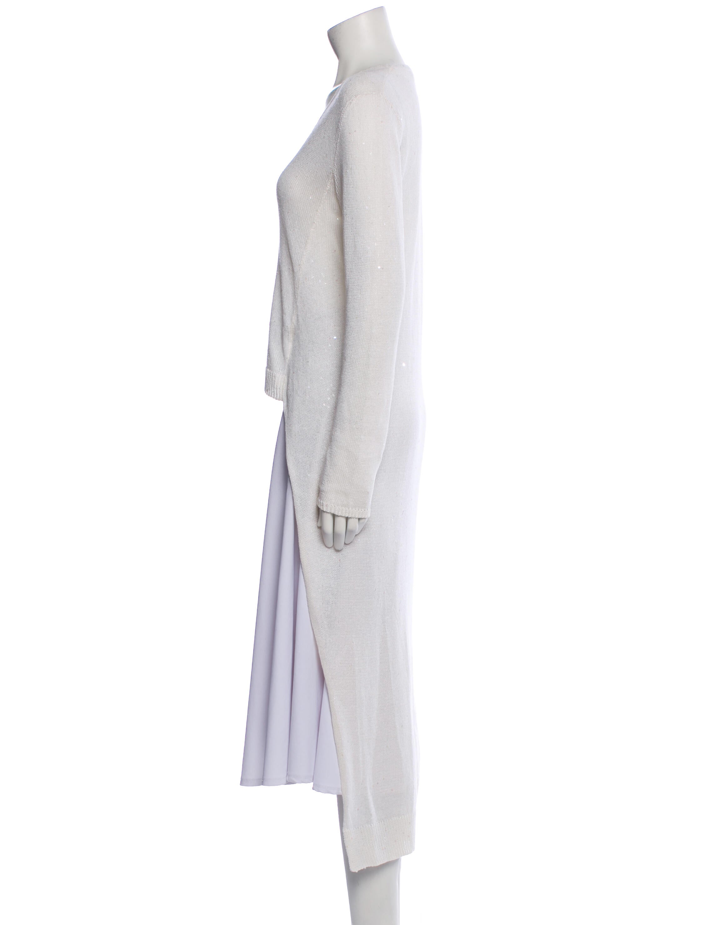 Brunello Cucinelli Linen V-Neck Tunic